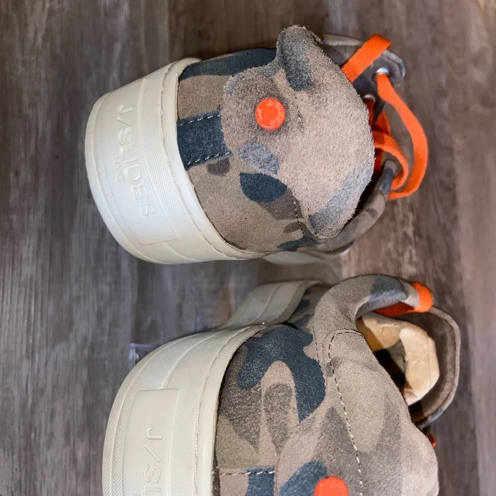 JSlides NYC Camouflage Sneakers size 8 - Picture 6 of 9